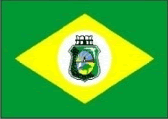Foto da bandeira da Federação Cearense de Paraquedismo