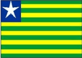 Foto da bandeira da Federação Piauiense de Paraquedismo